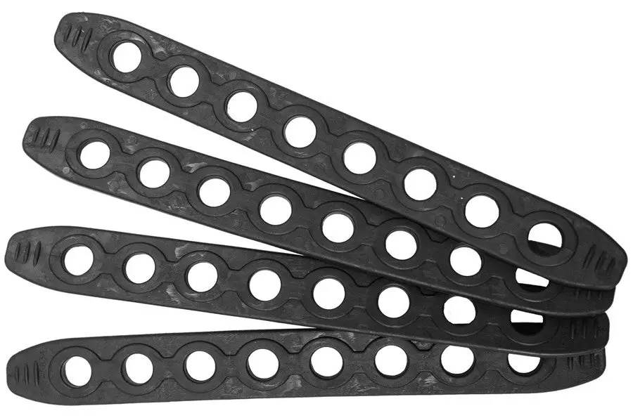 Accessory Strap Kit - 4 Pack Black 1