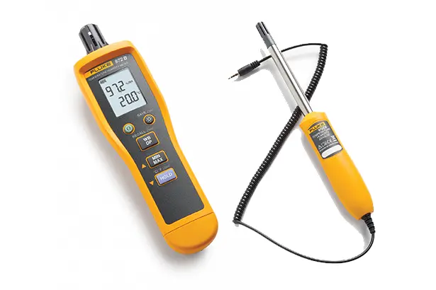 Fluke Fluke-972B Temperature Humidity Meter W/ External Sensor 1