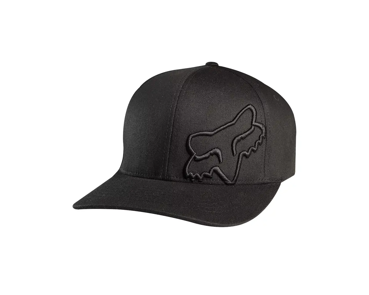 Fox Racing Flex 45 Flexfit Hat - Black S/M 1