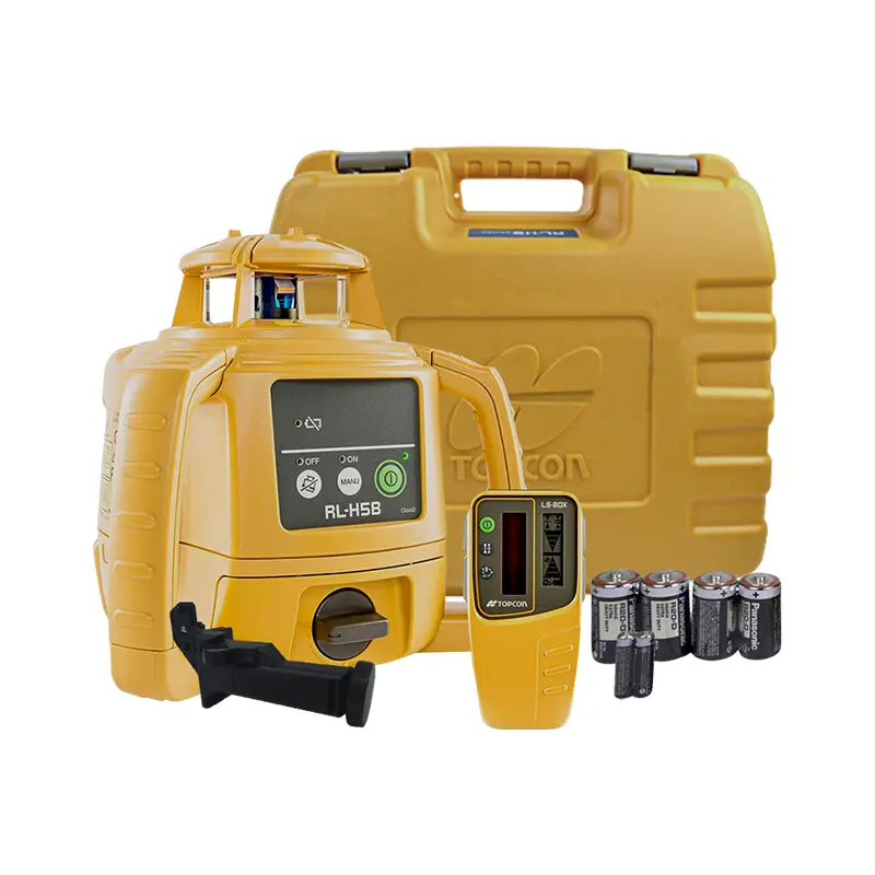Topcon Rl-H5b Rotating Laser (Dry Battery Standard - Ls-80X Receiver) 1