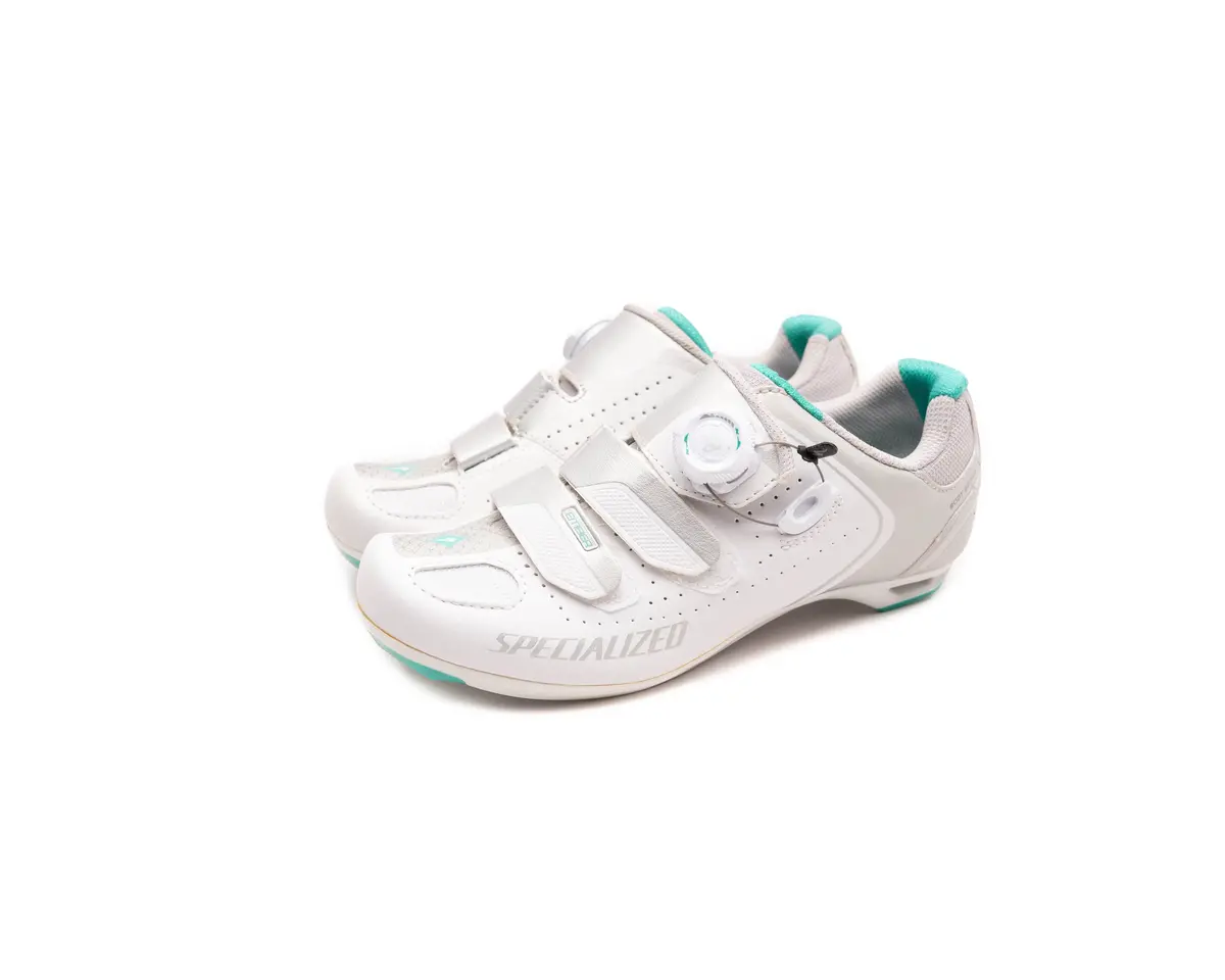 Specialized Ember Wmn Rd Shoe Wht/Emd Grn 37 1