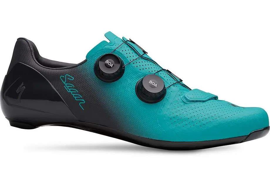 Specialized S-Works 7 Ltd Rd Shoe Shoe Teal 1