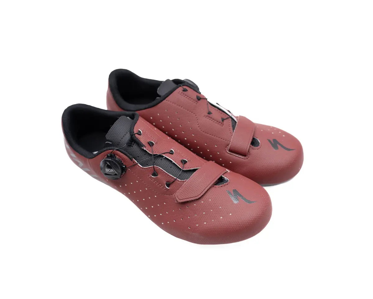 [No Box] Specialized Torch 1.0 Road Shoe - Mrn/Blk 45 1