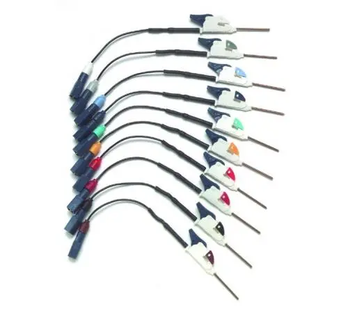 Fluke Pomona 6442 Micro Smd Grabber® Test Clip With Short Tip (13Mm), 10 Pkg 1