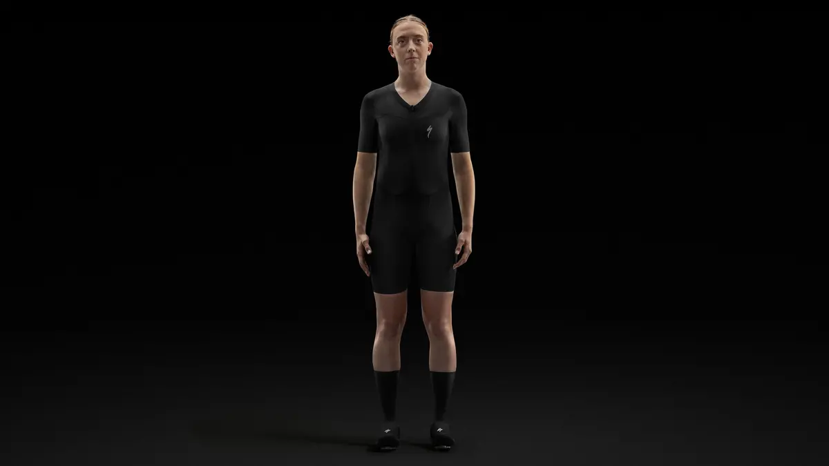 Specialized Women's S-Works Aero Short Sleeve Skin Suit - Black S 1