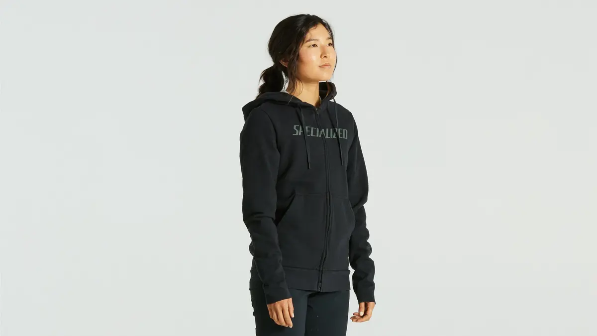 Specialized Women's Legacy Wordmark Zip-Up Hoodie 2