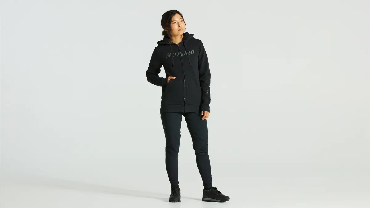 Specialized Women's Legacy Wordmark Zip-Up Hoodie 1