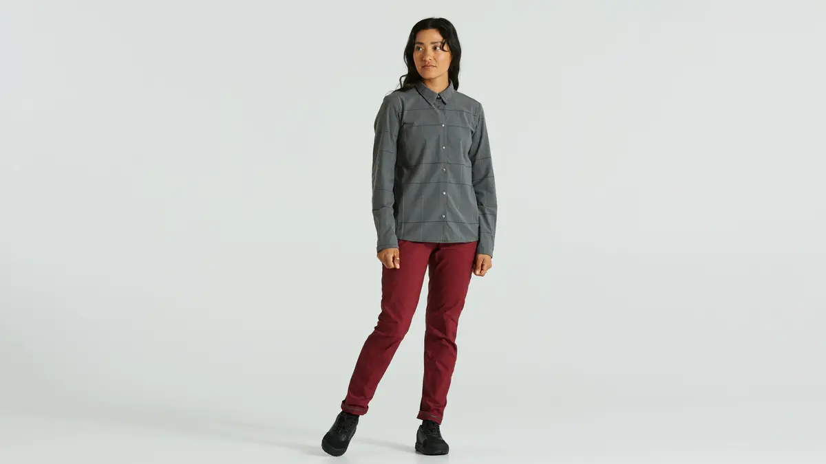 Specialized Women's Specialized/Fjällräven Rider's Flannel Shirt 1