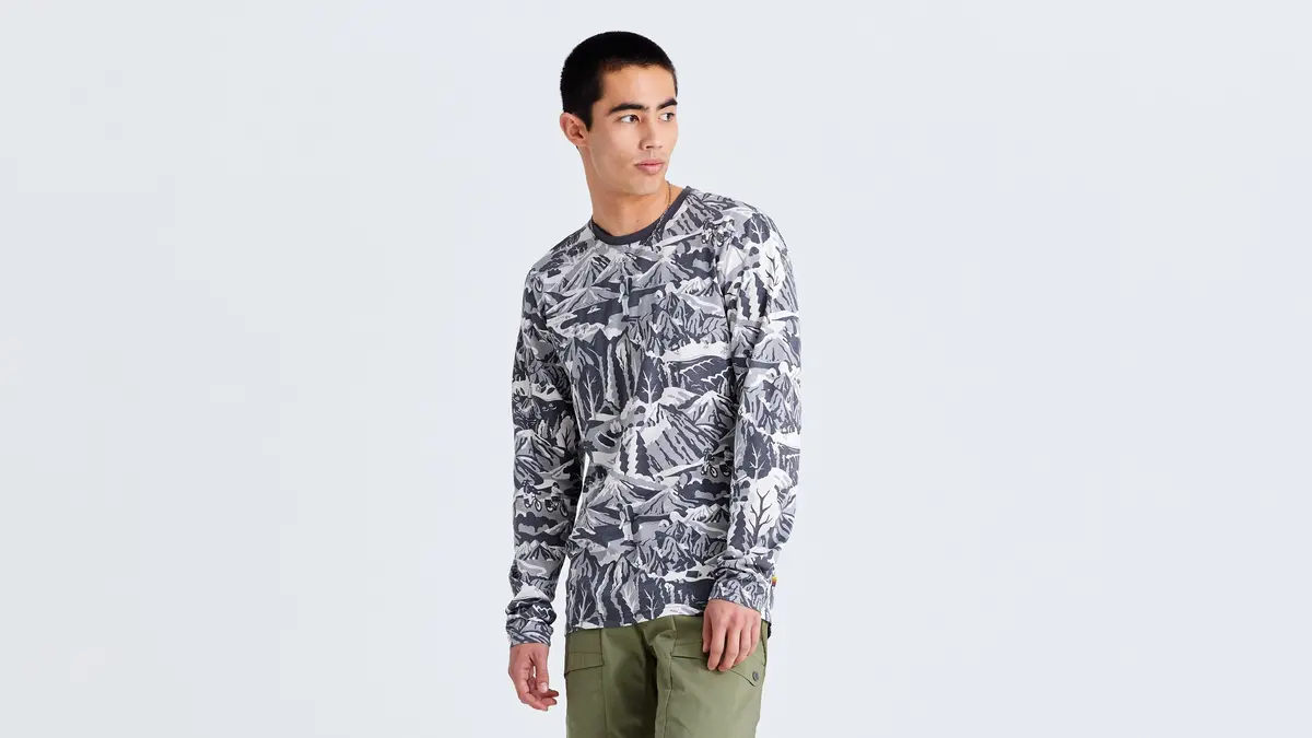 Specialized Men's Specialized/Fjällräven Cotton Caliswe Long Sleeve Tee 3