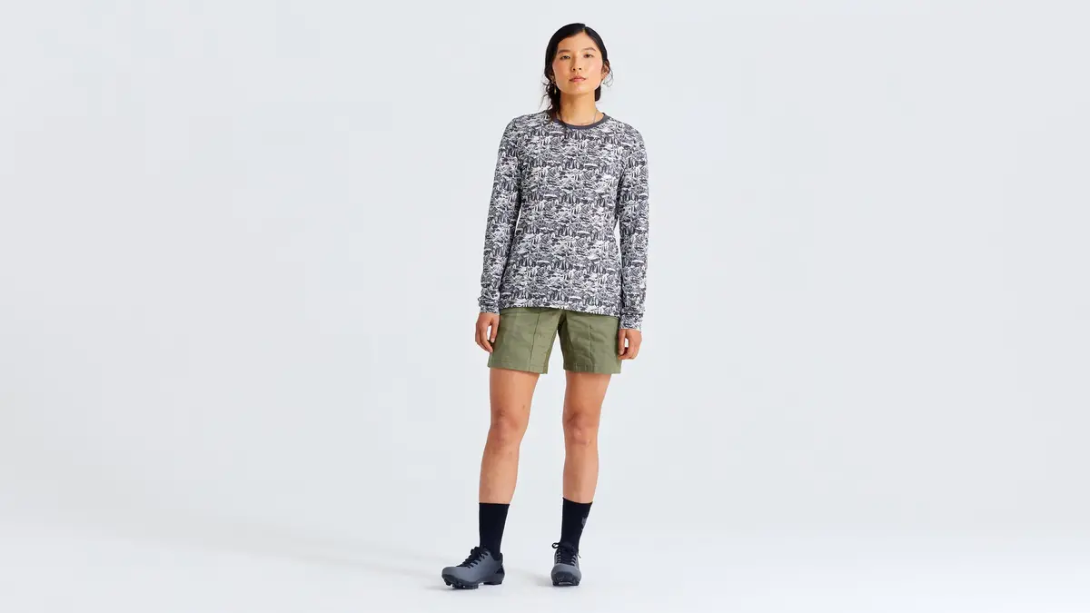 Specialized Women's Specialized/Fjällräven Cotton Caliswe Long Sleeve Tee 1