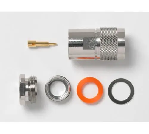Fluke Pomona 73062  N Type Plug, 50 Ohm, Clamp Type, Rg8, 9, 144, 165, 213, 214, 216, 225 (Item No. 3388042) 1