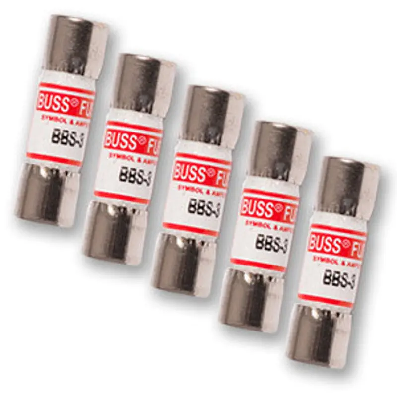 Fluke 871202 Fuse 3A/600V 5 Pk (Item No. 871202) 1