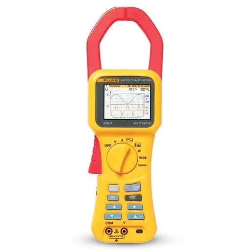 Fluke 345 Power Quality Clamp Meter - Electronic Power Meter 1