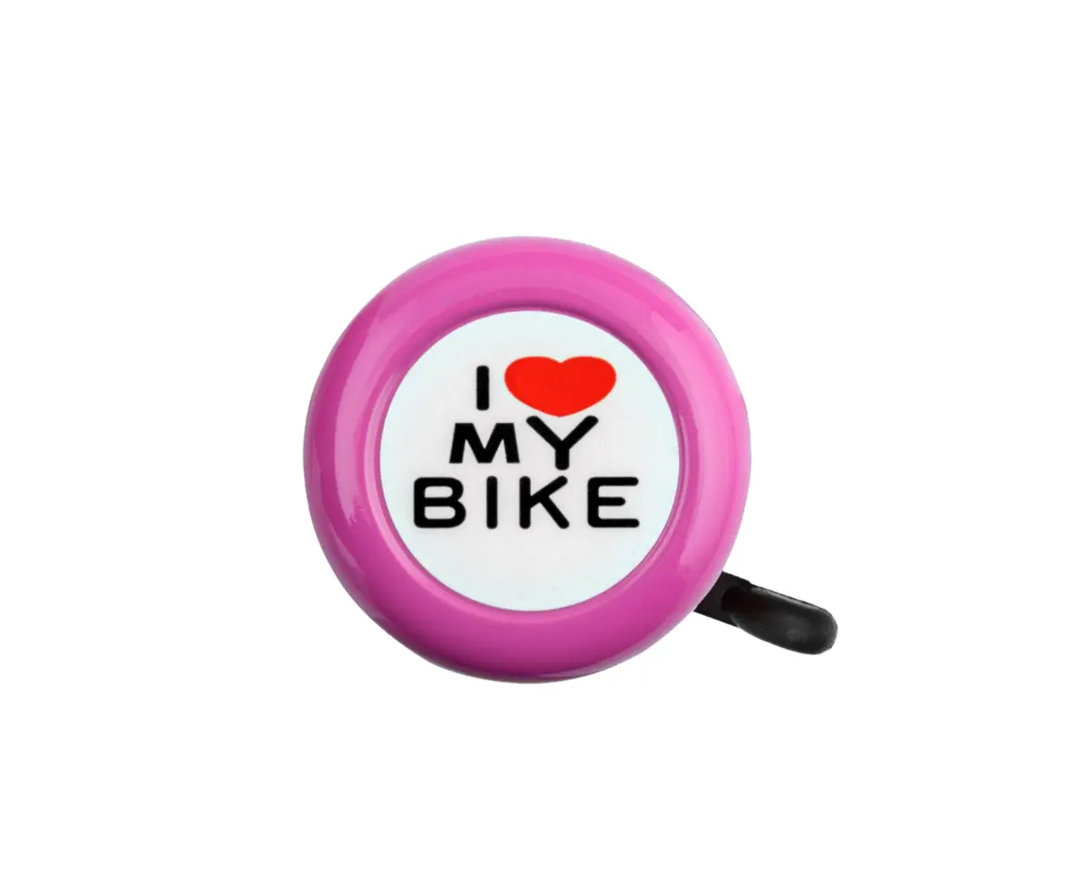 Sunlite Bell I Love My Bike Pnk 1