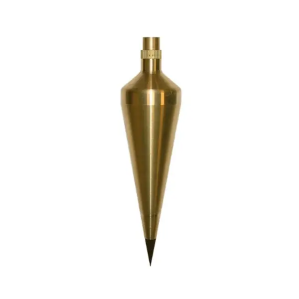 Myzox Solid Brass Plumb Bob 24Oz 680Gram - Corrosion Resistant 1