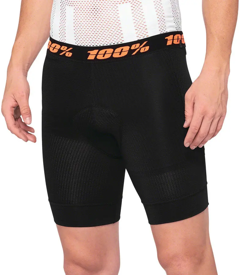 100% Crux Liner Short Blk 38 1
