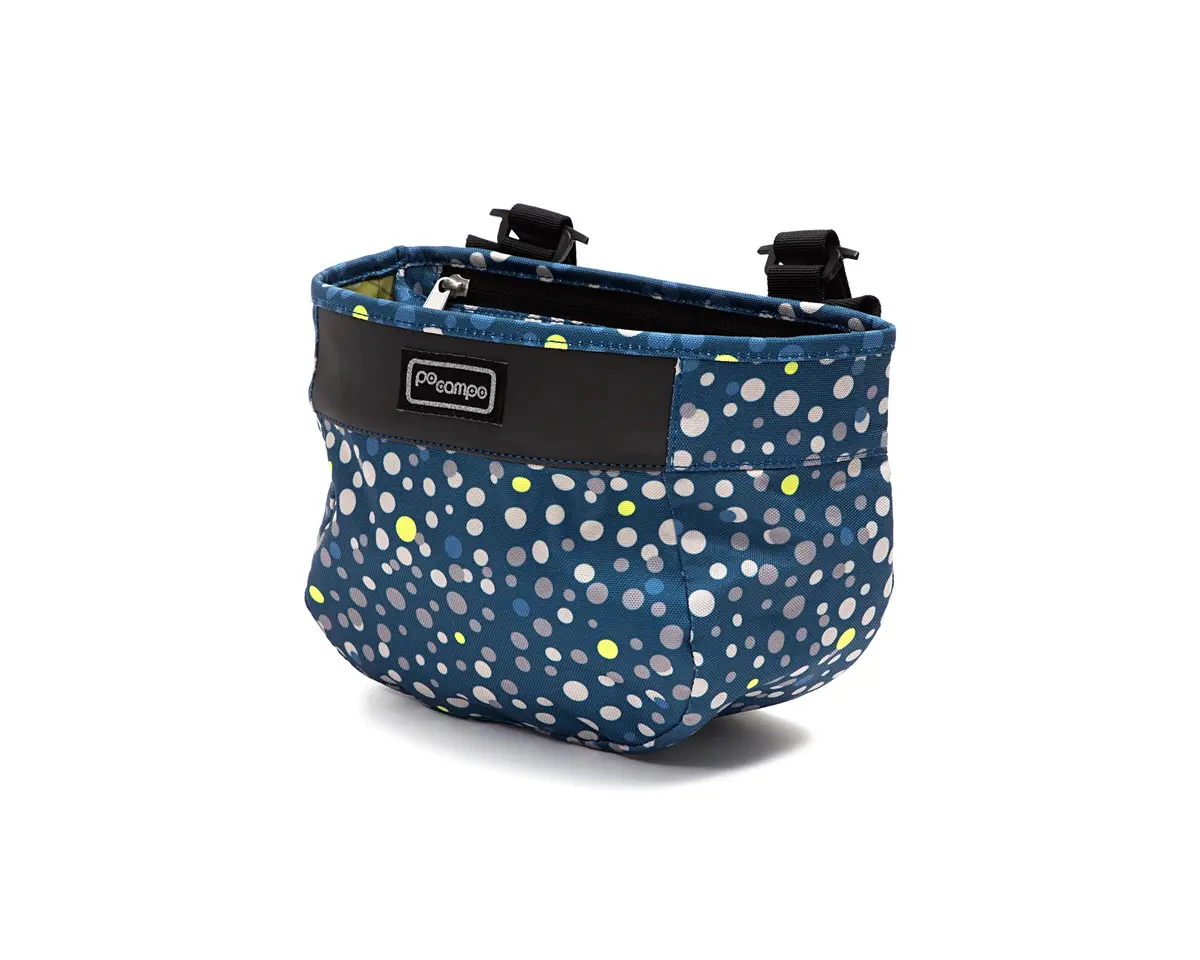 Po Campo Crescent Bike Basket - Bubbly 1