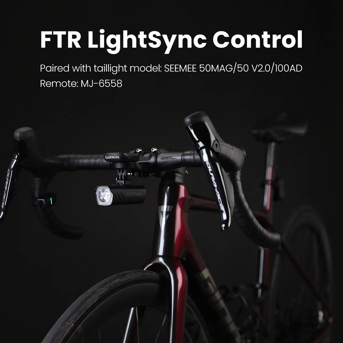 Allty 1200U Underneath Mounted Bike Light 2