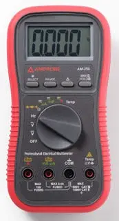 Fluke Amprobe Am-250 Professional Multimeter For Electrical And Hvac Applications 1