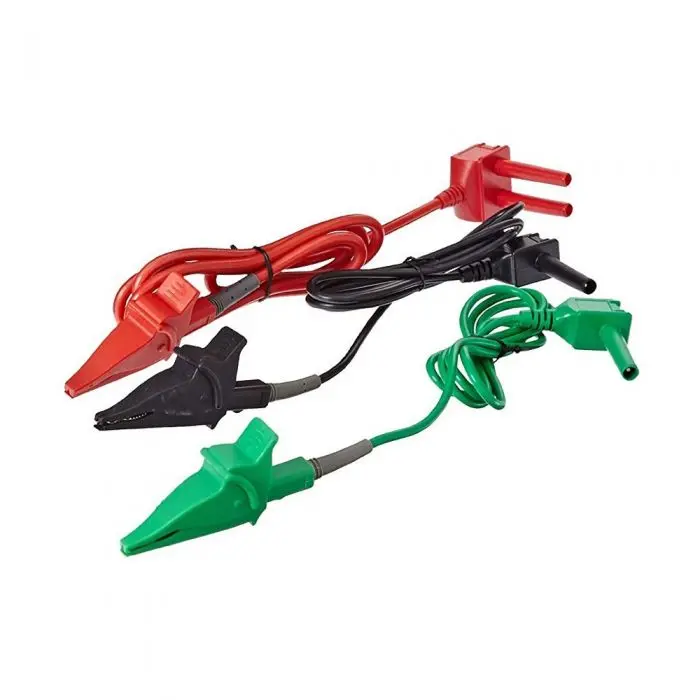 Fluke Amprobe Amb-50-Kit1 Test Lead Set (Black, Green, Red) For Amb-50 1