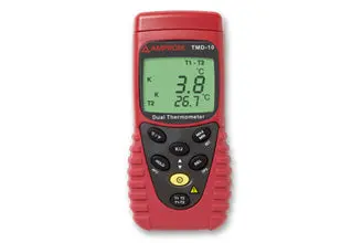 Fluke Amprobe Tmd-10 Dual Channel Thermometer Compatible With K And J Type Thermocouples 1