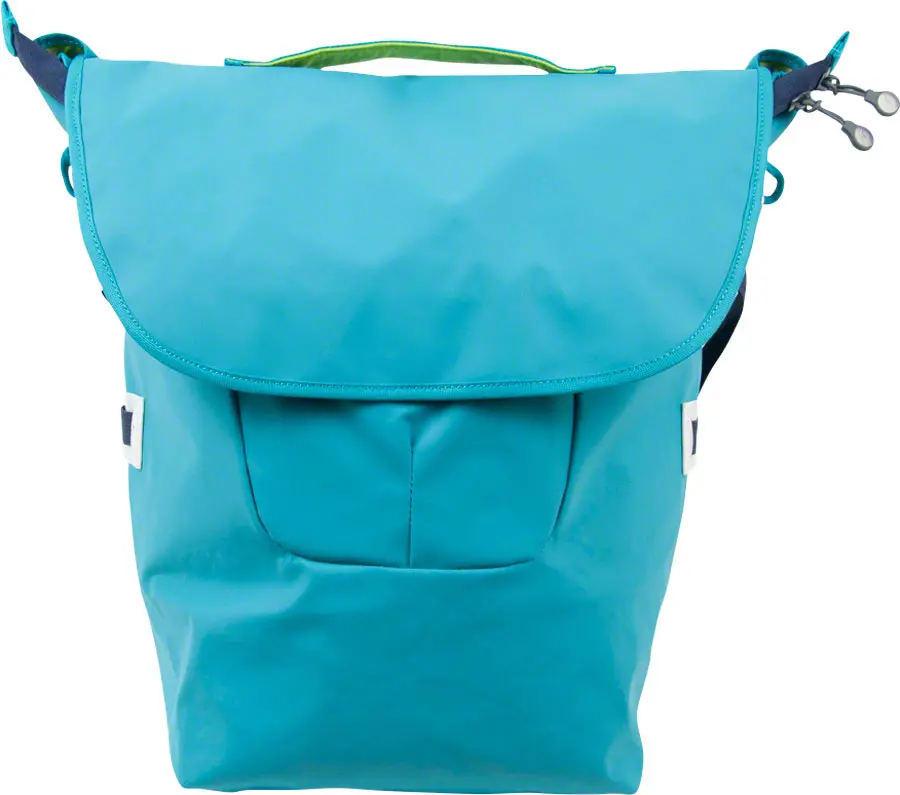 Detours Fremonster Flap Pannier Bag: Teal 1