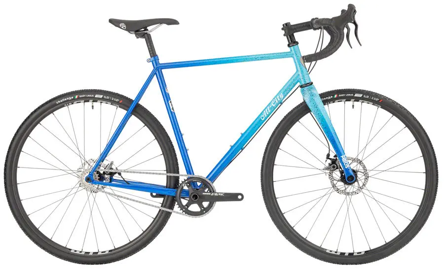 All-City Nature Cross Single Speed Bike - Propane Flame 1