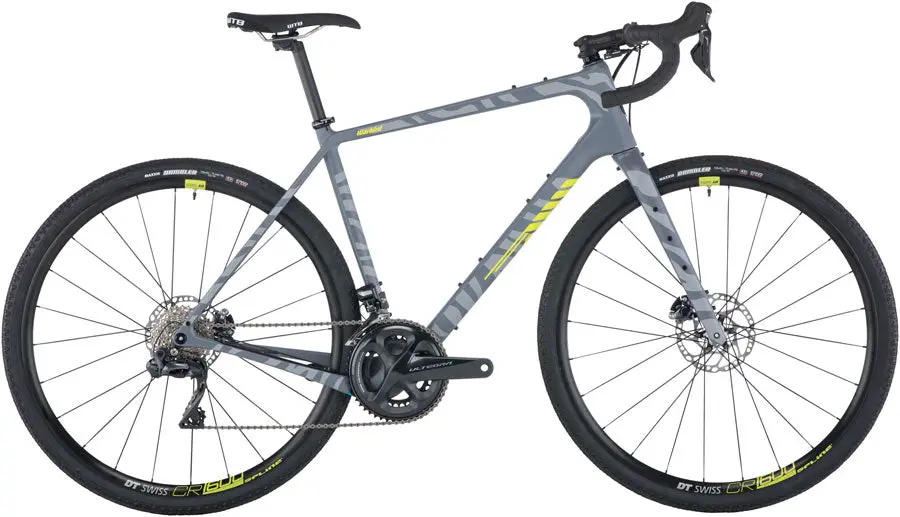 Salsa Warbird Carbon Ultegra Di2 700 Bike - Gray Zebra 1