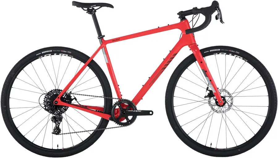 Salsa Warbird Carbon Apex 1 700 Bike - Red 1