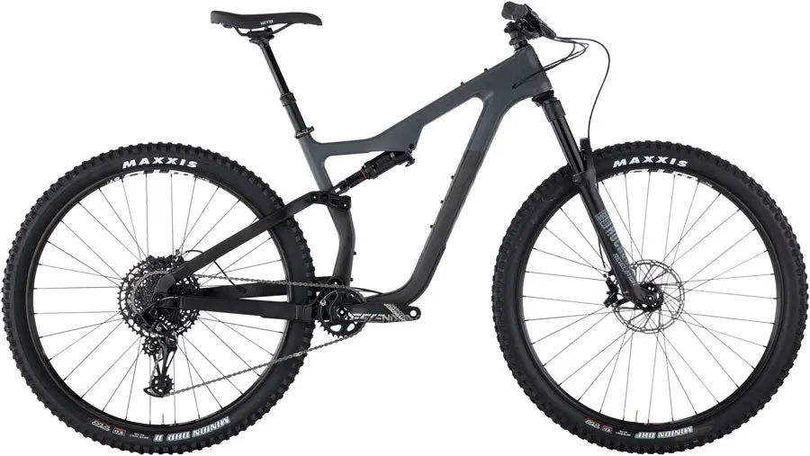 Salsa Horsethief Carbon Nx Eagle Bike - Charcoal/Raw Carbon 1