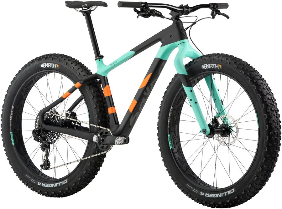 Salsa Beargrease Carbon Gx Eagle Fat Bike - Black 2