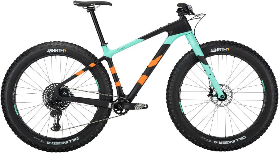 Salsa Beargrease Carbon Gx Eagle Fat Bike - Black 1