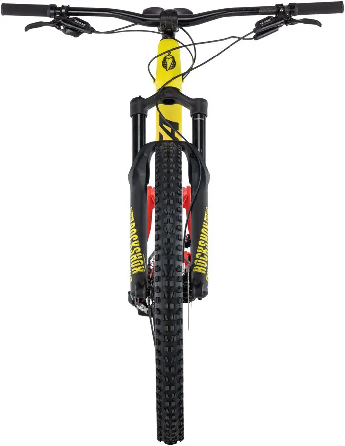 Salsa Rustler Carbon Gx Eagle Bike - Red/Yellow/Fade 4