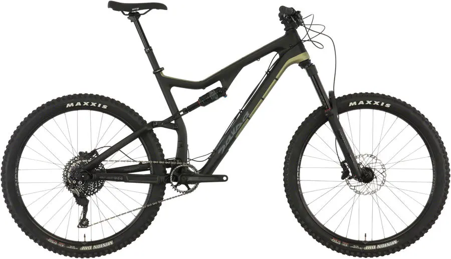 Salsa Redpoint Carbon Slx 1X11 Bike Black/Green 1