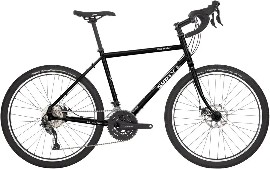 Surly Disc Trucker Bike - Hi-Viz Black 26 1