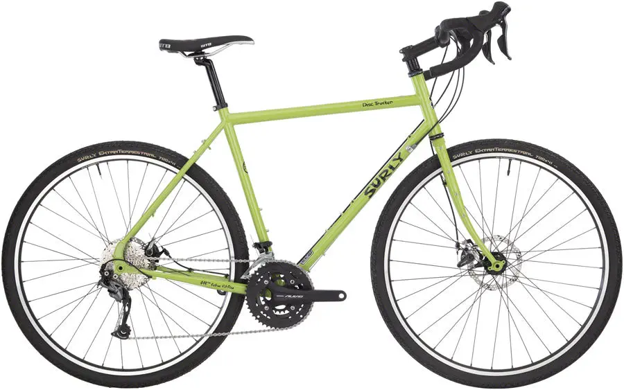Surly Disc Trucker Bike - Pea Lime Soup 700 1