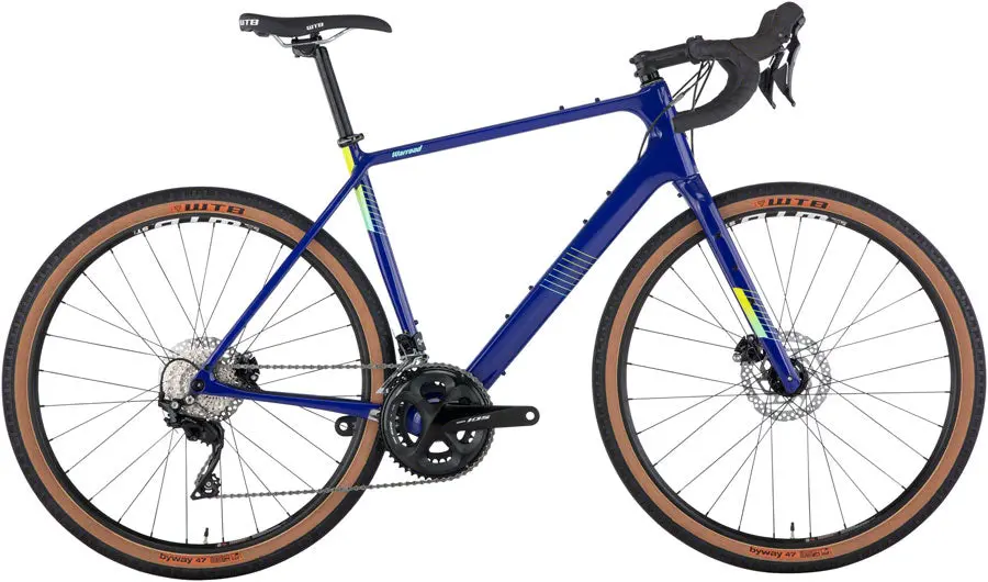 Salsa Warroad Carbon 105 650 Bike - Dark Blue 1