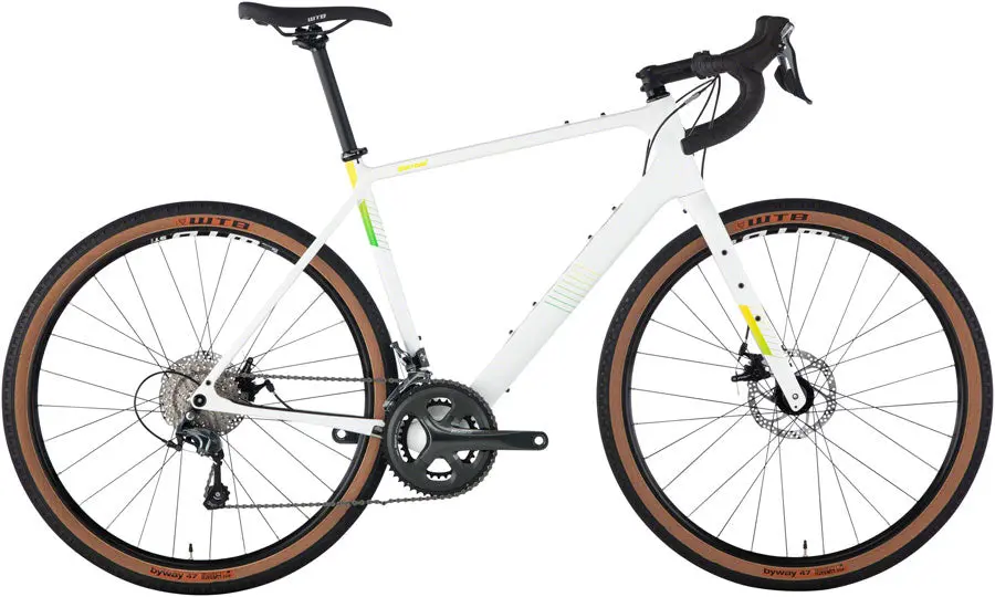 Salsa Warroad Carbon Tiagra 650 Bike - White 1