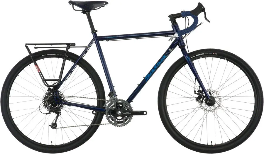 Salsa Marrakesh Drop Bar Brooks Bike - Dark Blue 1