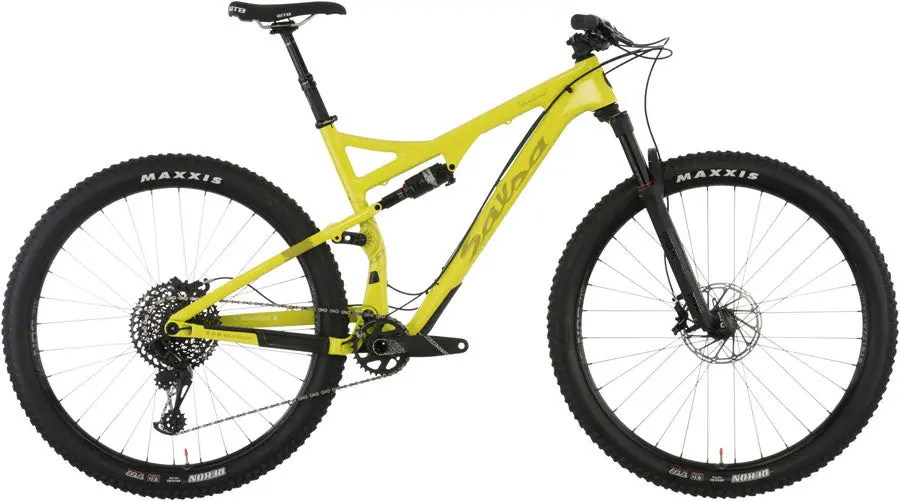 Salsa Deadwood Sus Carbon 29+ Gx1 Eagle Bike Lime Green 1
