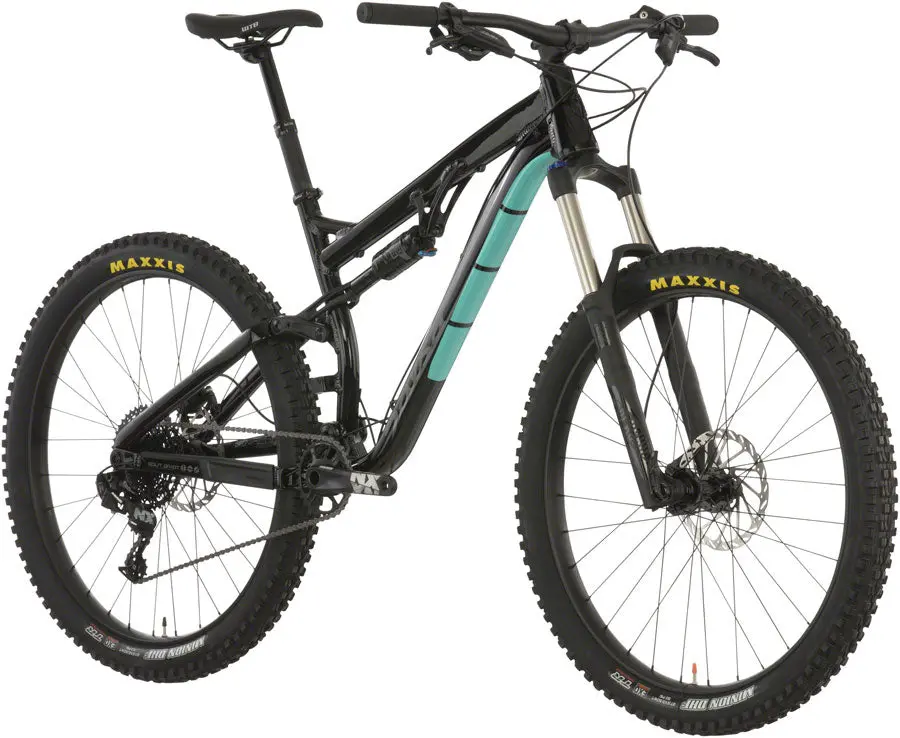 Salsa Redpoint Nx1 Bike Black/Teal 2