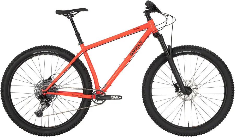 Surly Krampus Front Suspension Bike - Static Sunset 2