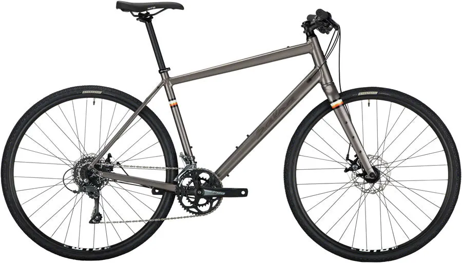 Salsa Journeyman Flat Bar Claris 700 Bike - Gray 1