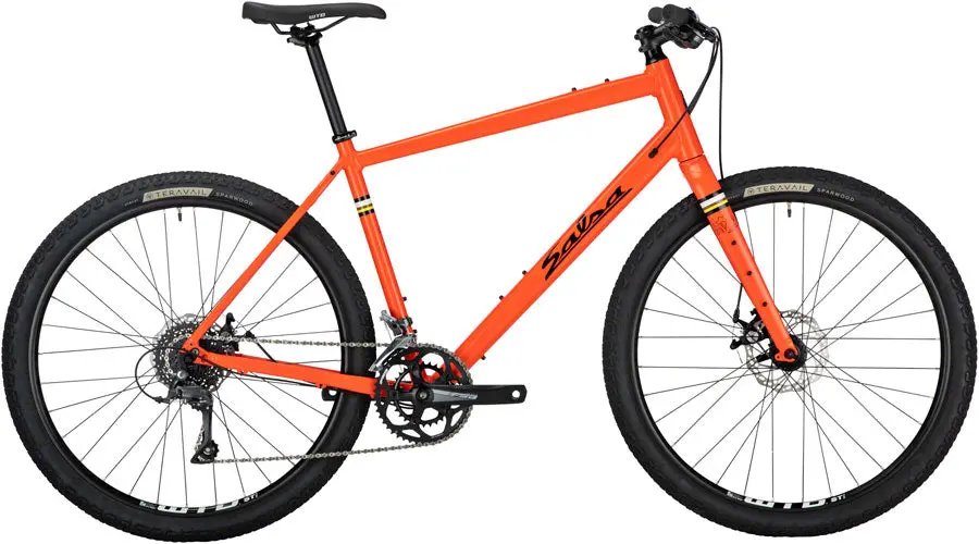 Salsa Journeyman Flat Bar Claris 650 Bike - Orange 1