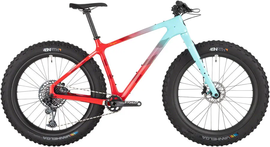 Salsa Beargrease Deore 11 Fat Bike - Black Fade 1