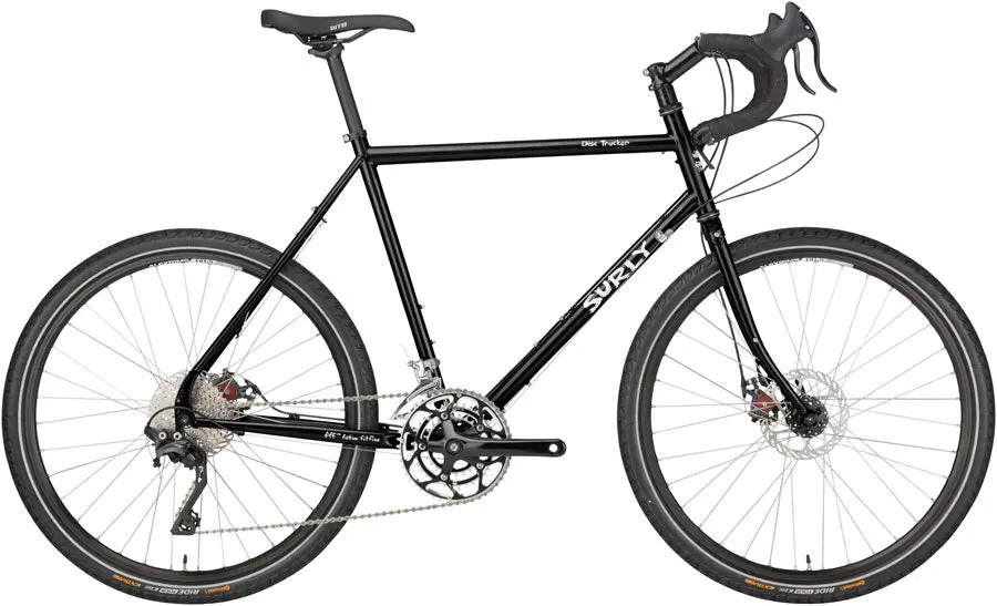 Surly Disc Trucker Bike - Hi-Viz Black 26 1