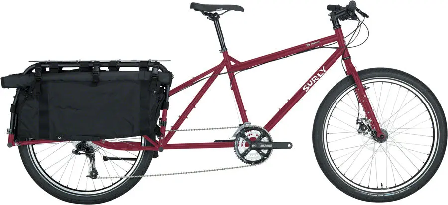 Surly Big Dummy Cargo Bike - Dark Side Of The Maroon 1