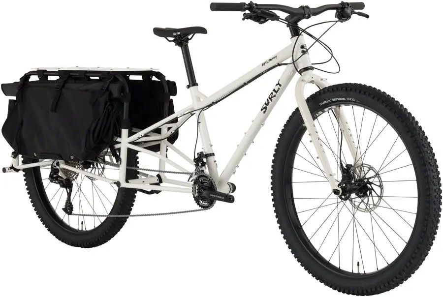 Surly Big Fat Dummy Cargo Bike - Thorfrost White 3
