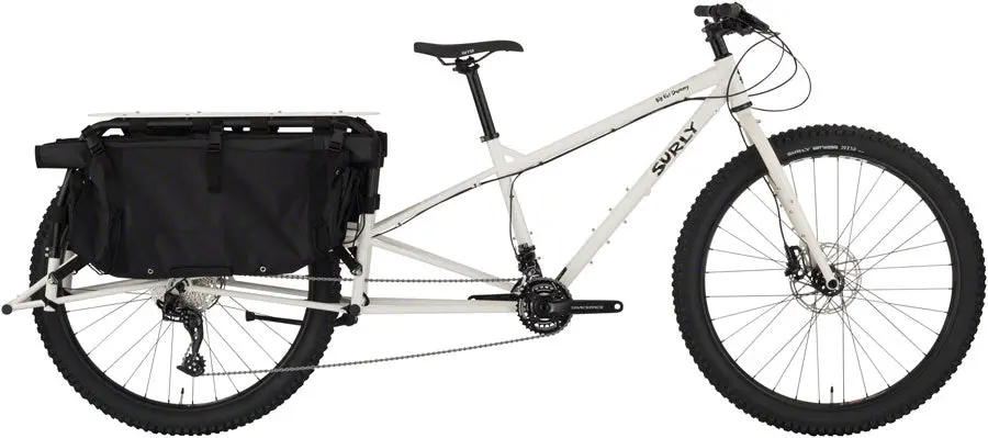 Surly Big Fat Dummy Cargo Bike - Thorfrost White 3