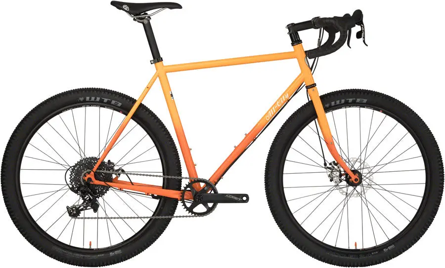 All-City Gorilla Monsoon Bike - Orange Fade 1